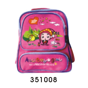 351008->>BAG (BACKPACK-PENCIL BAG)>>SCHOOL BAG