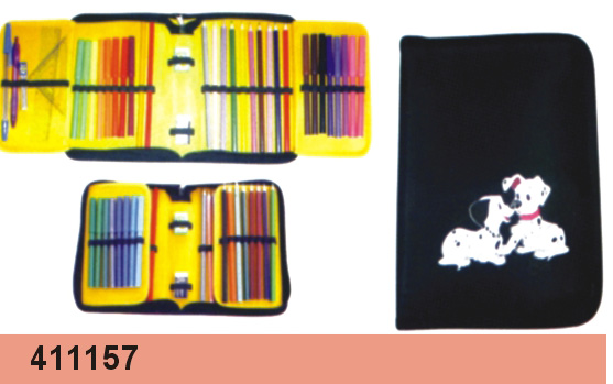 411157->>STATIONERY SET>>PENCIL BAG WITH STATIONERY