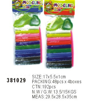 381029->>MODELING CLAY-PUTTY>>MODELING CLAY