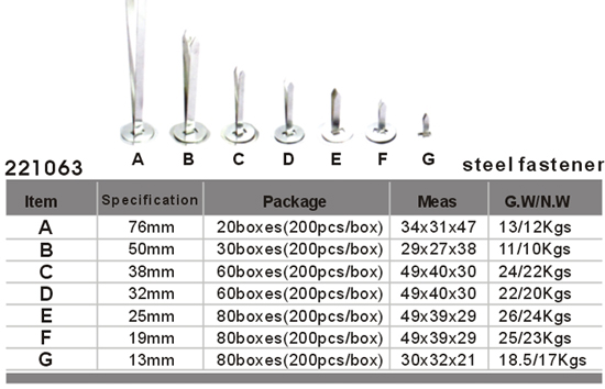 221063->>PINS AND CLIP SERIES>>PAPER CLIP