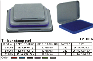 121006->>STAMP SERIES>>STAMP PAD