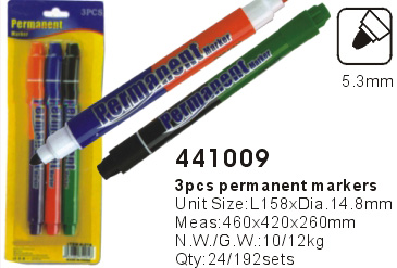 441009->>MARKER-PERMANENT-DRY ERASE-HIGHLIGHTER>>PERMANENT MARKER