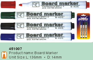 451007->>MARKER-PERMANENT-DRY ERASE-HIGHLIGHTER>>WHITE BOARD MARKER