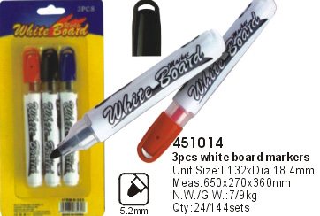 451014->>MARKER-PERMANENT-DRY ERASE-HIGHLIGHTER>>WHITE BOARD MARKER