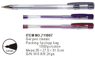 711007->>BALL PEN-GEL PEN>>GEL INK PEN