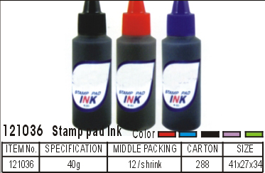 121036->>STAMP SERIES>>STAMP PAD INK