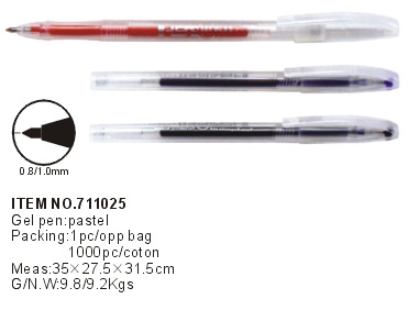 711025->>BALL PEN-GEL PEN>>GEL INK PEN