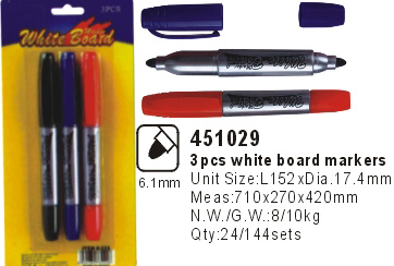 451029->>MARKER-PERMANENT-DRY ERASE-HIGHLIGHTER>>WHITE BOARD MARKER