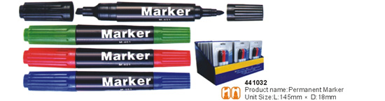 441032->>MARKER-PERMANENT-DRY ERASE-HIGHLIGHTER>>PERMANENT MARKER