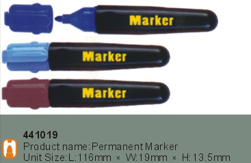 441019->>MARKER-PERMANENT-DRY ERASE-HIGHLIGHTER>>PERMANENT MARKER