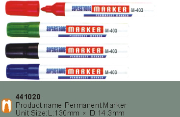 441020->>MARKER-PERMANENT-DRY ERASE-HIGHLIGHTER>>PERMANENT MARKER