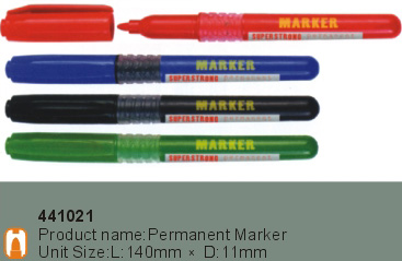 441021->>MARKER-PERMANENT-DRY ERASE-HIGHLIGHTER>>PERMANENT MARKER