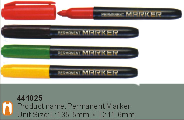 441025->>MARKER-PERMANENT-DRY ERASE-HIGHLIGHTER>>PERMANENT MARKER