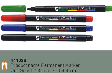 441026->>MARKER-PERMANENT-DRY ERASE-HIGHLIGHTER>>PERMANENT MARKER