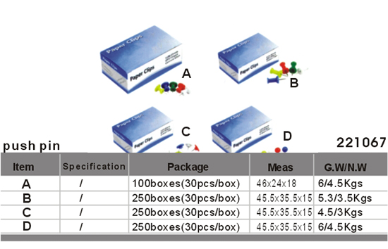 221067->>PINS AND CLIP SERIES>>PAPER CLIP